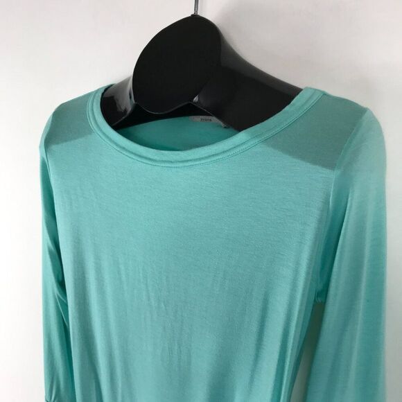 prAna Synergy Open Back Top Women's XS Succulent Green Long Sleeve Active Gym - Picture 4 of 11